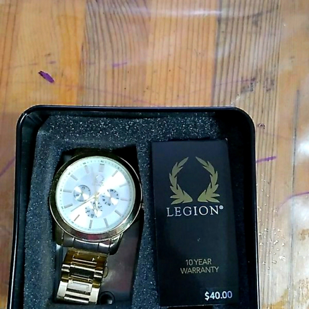 Gold watch
